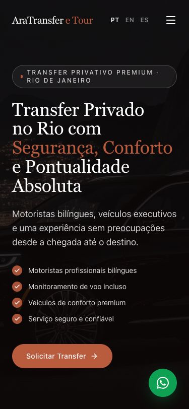 Mobile version of Ara Transfer