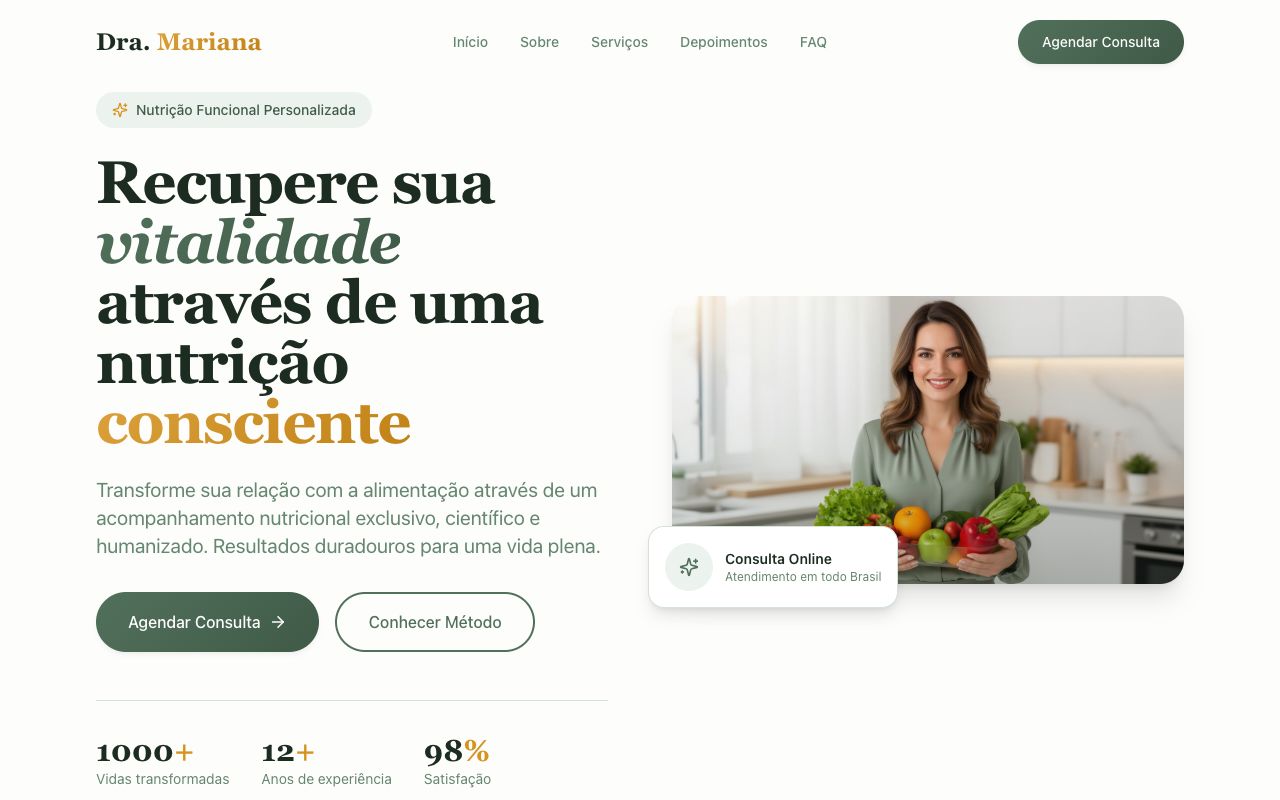 Desktop version of Nutrição
